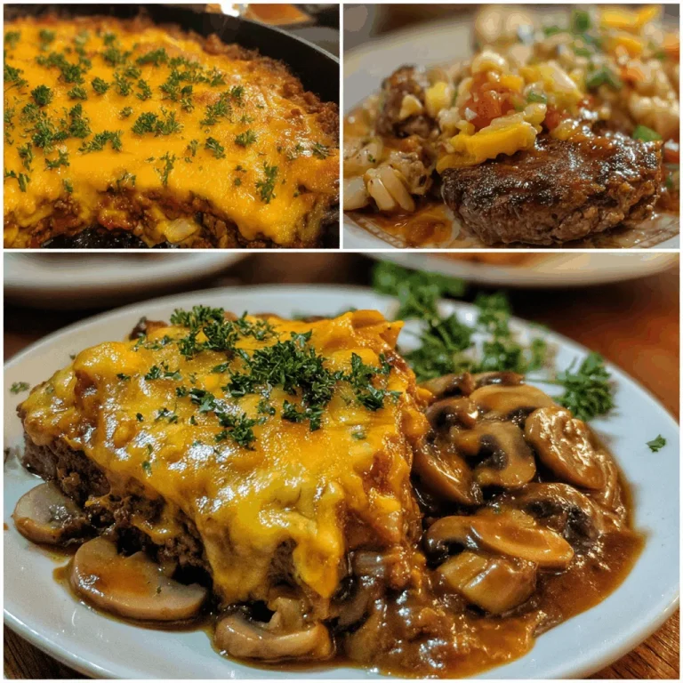 Savoring Comfort: My Amish Hamburger Steak Bake Delight
