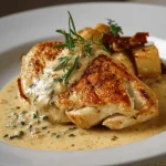 A delicious plate of Easy Chicken Breast with Cream of Chicken Recipe