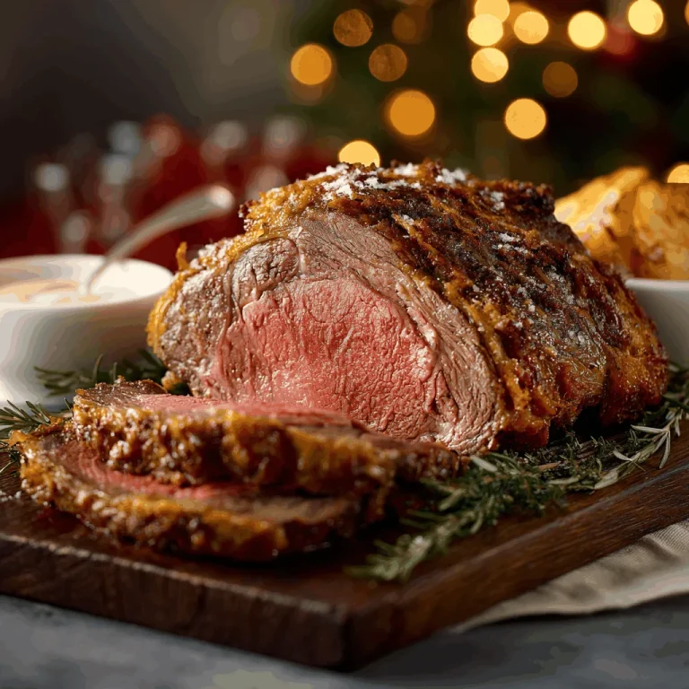 Gather Around: The Christmas Prime Rib That Steals Hearts