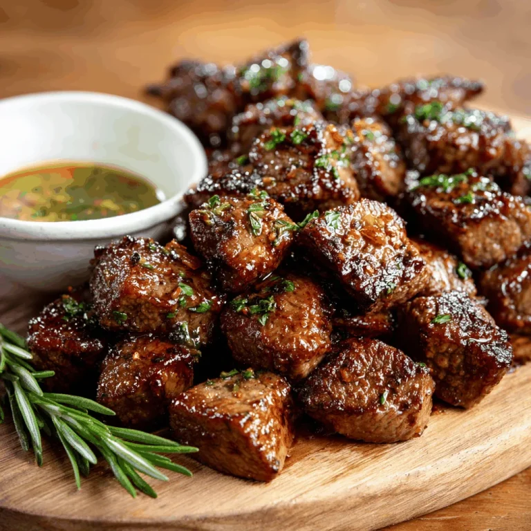 Savor the Flavor: Cowboy Butter Steak Bites to Share