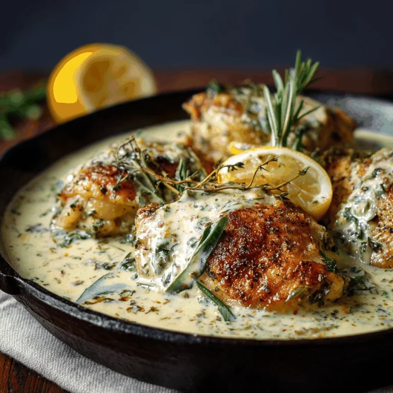 Why This Creamy Lemon Herb Chicken Feels Like a Warm Hug