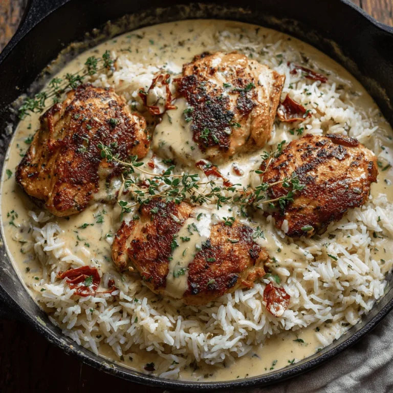 Why My Family Can’t Resist This Creamy Smothered Chicken and Rice