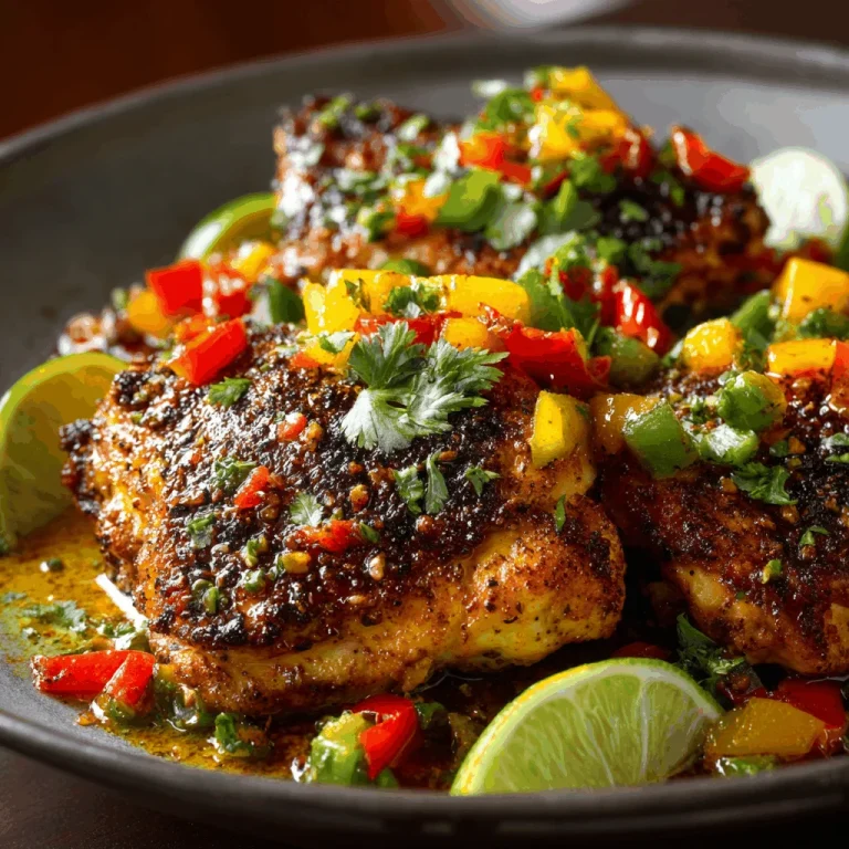 Discover the Zesty Fiesta Lime Chicken with Avocado Magic A delicious plate of Fiesta Lime Chicken with Avocado - Mexican Food Recipe