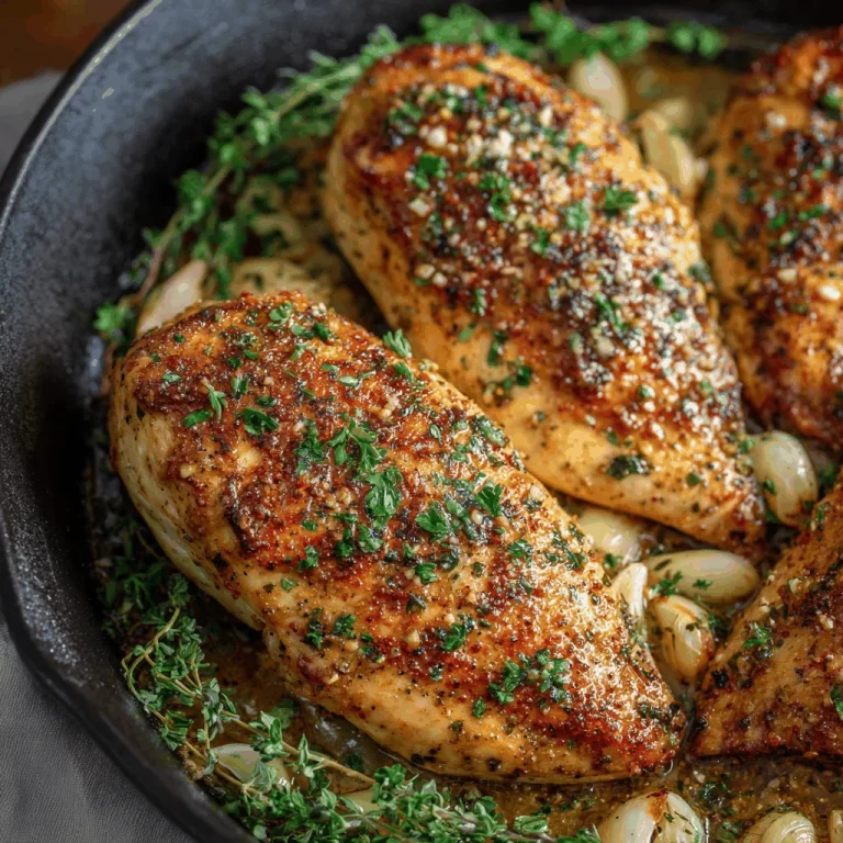 The Garlic Butter Baked Chicken Breast That Steals Hearts