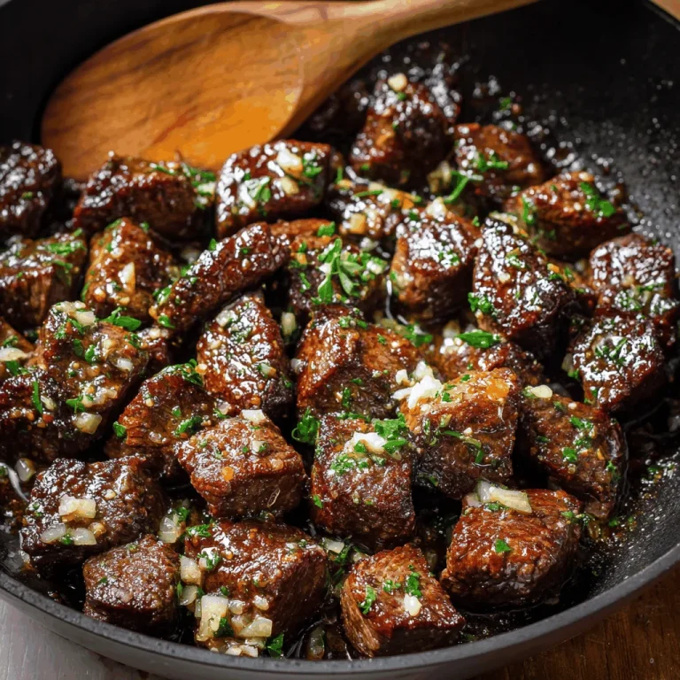 Savoring Garlic Butter Steak Bites: A Feast for the Senses