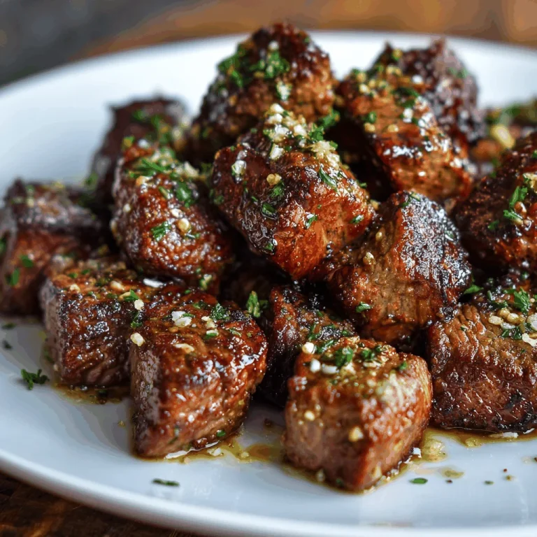 Savory Garlic Butter Steak Bites to Savor with Friends