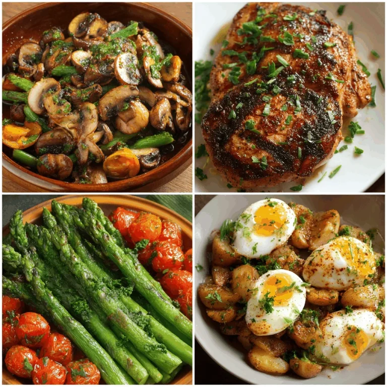 Discover the Joy of Flavorful Low Carb High Protein Meals A delicious plate of Easy Low Carb High Protein Meals