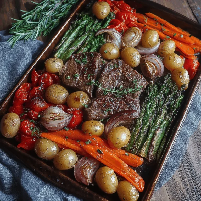 Join Me for This Vibrant Sheet Pan Steak and Veggies!