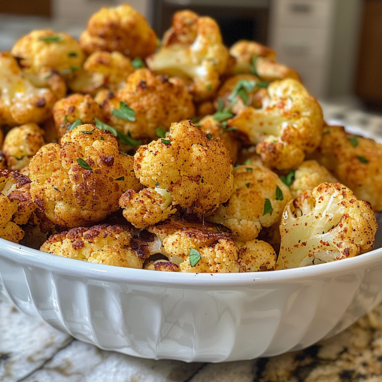 Crispy Cauliflower Bites: A Wholesome Mediterranean Munch in Just 15 Minutes