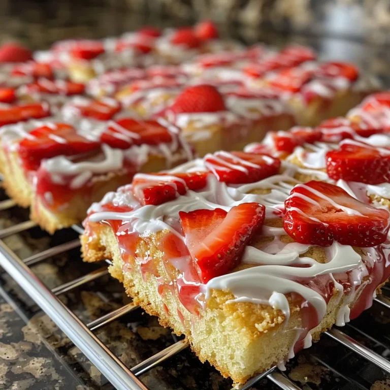 Baking Bliss: How Strawberry Sheet Cake Cookies Turn Every Gathering into a Celebration Juicy Strawberry Sheet Cake Cookies displayed on a plate with a close-up view.