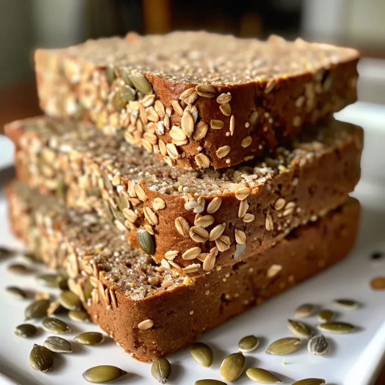 Close-up view of a loaf of whole grain seeded bread with various seeds visible on the crust.
