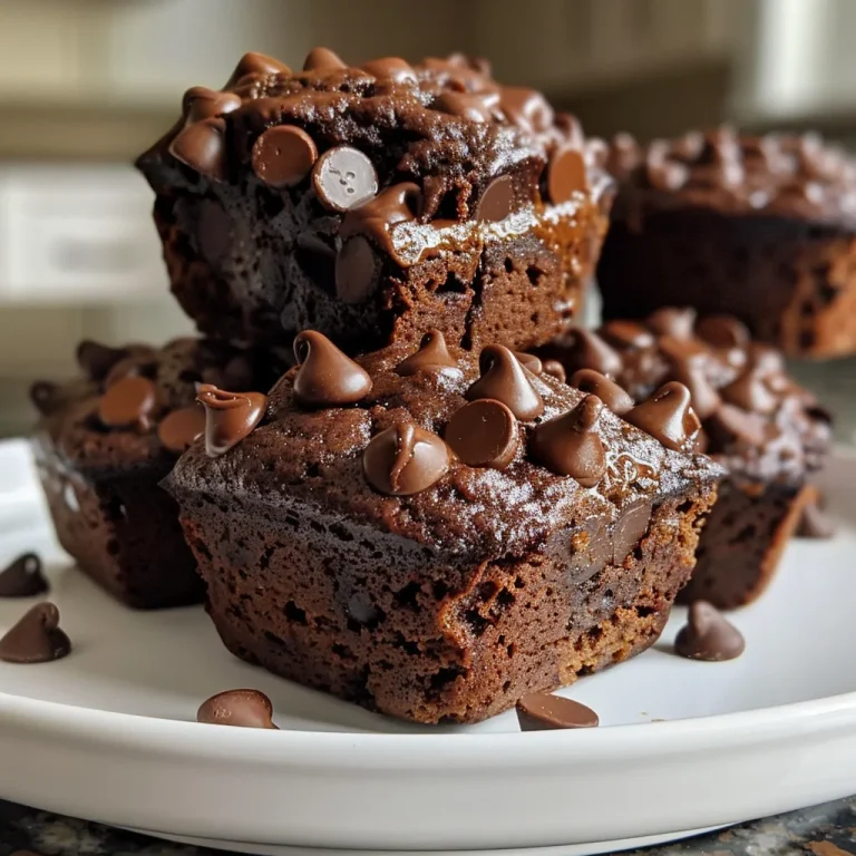 A Decadent Journey How Double Chocolate Banana Muffins Became My Family s Favorite Treat A close-up view of a double chocolate banana muffin, showcasing its moist texture and chocolate chips.