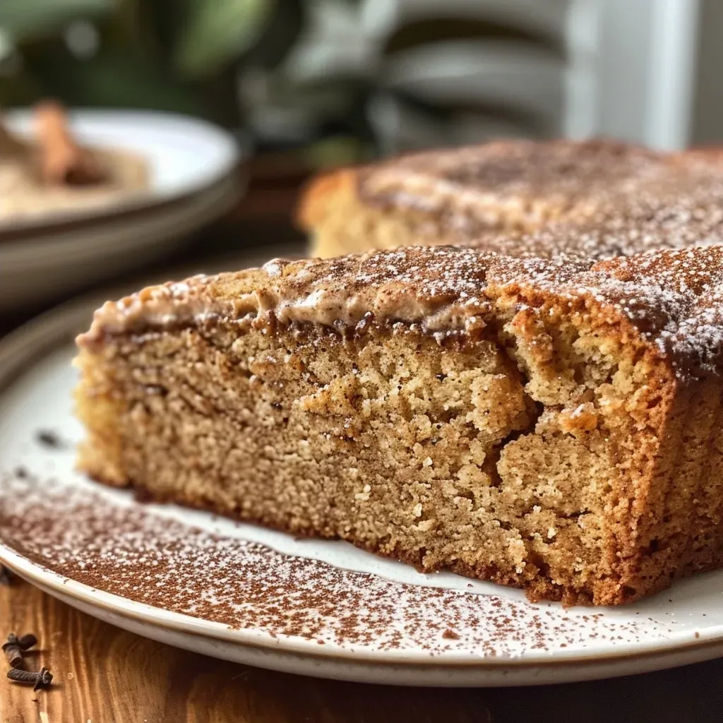 ['Close-up of a moist Chai Cake with a slice showcased, revealing its spiced interior.', 'Side view of a Chai Cake, highlighting its fluffy texture and rich frosting.', 'Detailed close-up of a Chai Cake slice, emphasizing the vibrant spices and creamy topping.', 'Captivating shot of a Chai Cake, capturing its layered appearance and decadent frosting.']