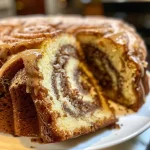 ['A side view of a moist Cinnamon Swirl Pound Cake loaf, showcasing its golden-brown crust and visible cinnamon swirls.', 'Close-up photo of a Cinnamon Swirl Pound Cake loaf with rich cinnamon streaks and a soft texture, taken with an iPhone 15 Pro.', 'A detailed side view of a freshly baked Cinnamon Swirl Pound Cake, highlighting the moist interior and enticing swirls of cinnamon sugar.', 'A close view of a Cinnamon Swirl Pound Cake loaf, emphasizing its buttery crust and layers of cinnamon swirls.']