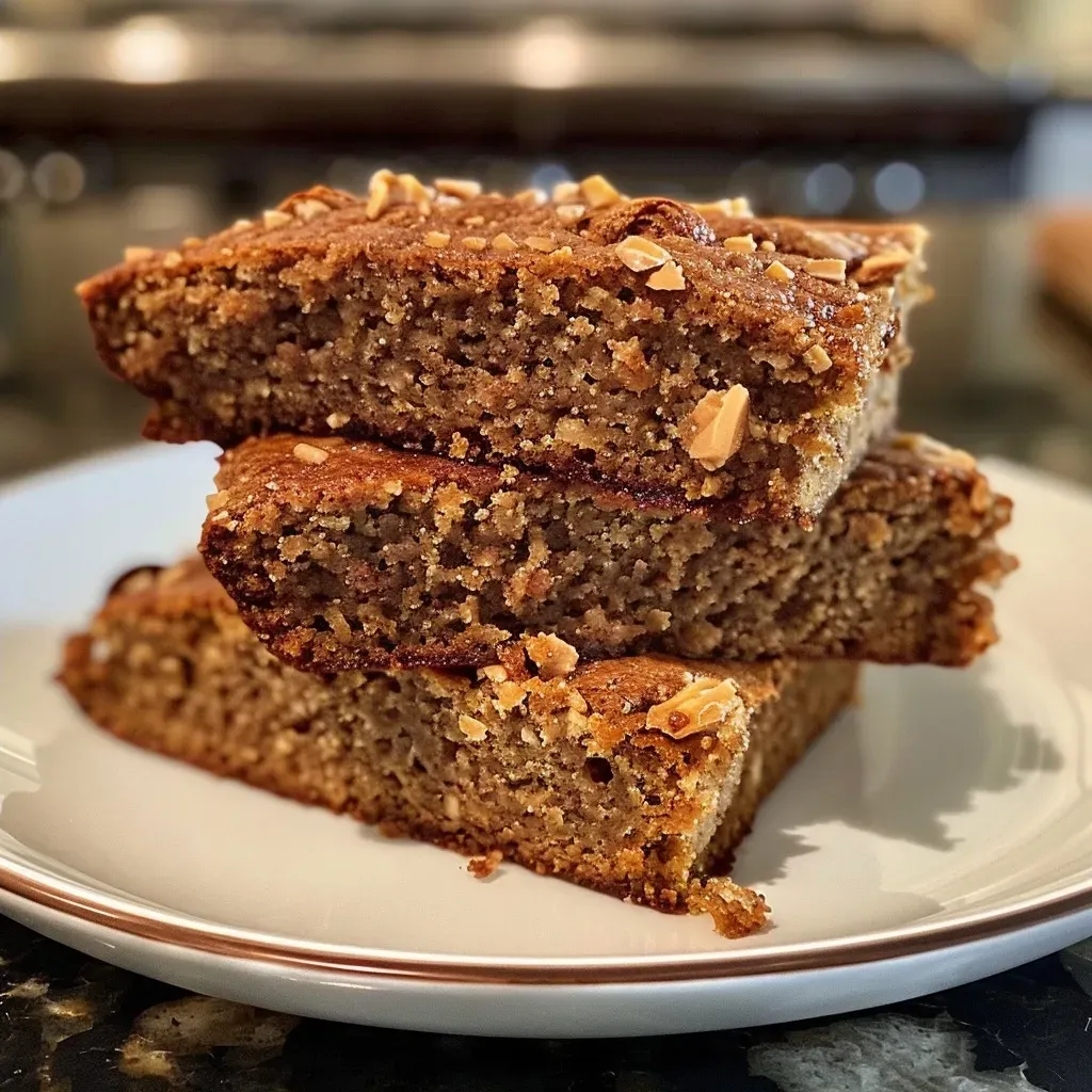 ['A slice of healthy coffee cake on a plate, showcasing its moist texture and crumb.', 'Close-up view of a healthy coffee cake slice, featuring a golden-brown top and visible cinnamon swirls.', 'A side view of healthy coffee cake with a drizzle of maple syrup, displayed on a rustic wooden table.', 'A piece of grain-free coffee cake topped with a sprinkle of coconut sugar, highlighting its rich ingredients.']