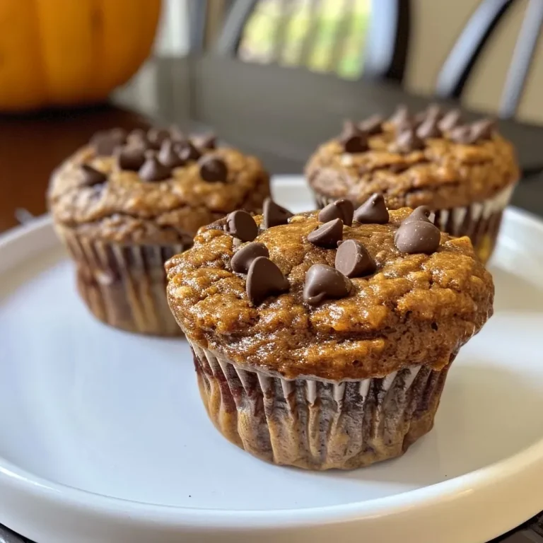 ['A side view of a moist pumpkin protein muffin, showcasing its golden-brown color and texture.', 'Close-up image of a delicious pumpkin protein muffin, highlighting its fluffy interior and rich color.', 'Detailed view of a freshly baked pumpkin protein muffin with a soft texture, emphasizing its appetizing appearance.', 'Side perspective of a scrumptious pumpkin protein muffin, revealing its moist inside and golden crust.']