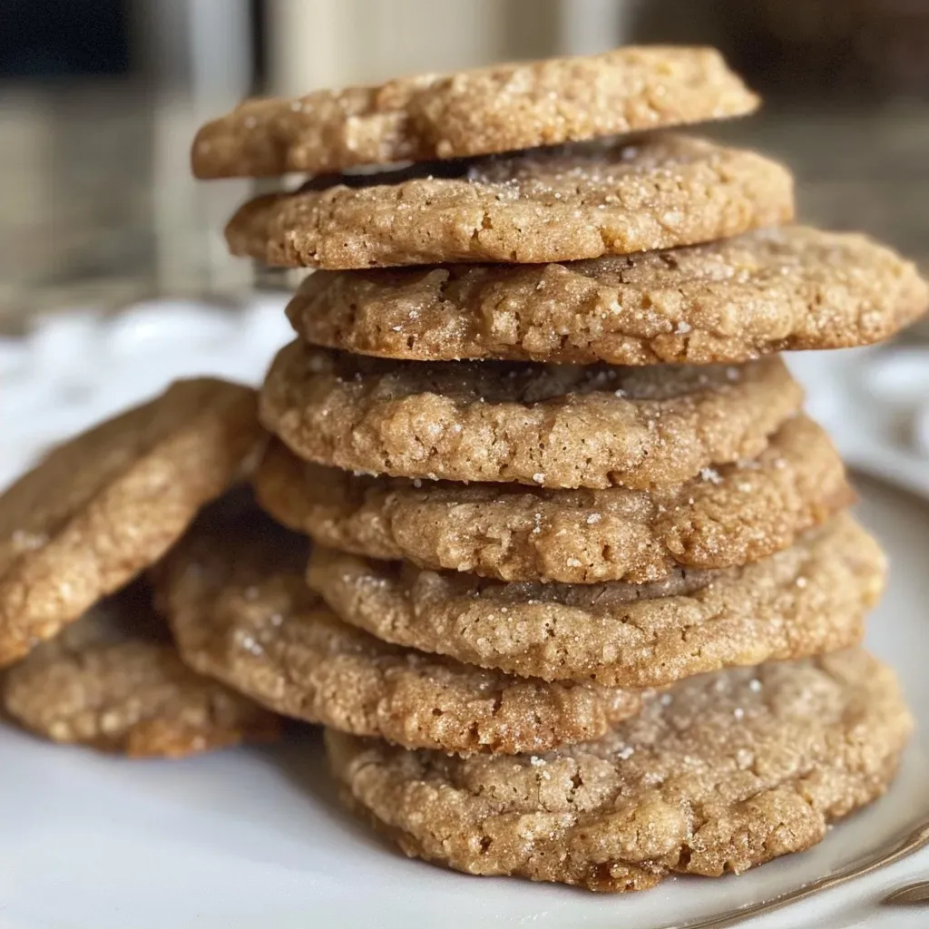 Side view of freshly baked cardamom cookies with a golden-brown exterior.