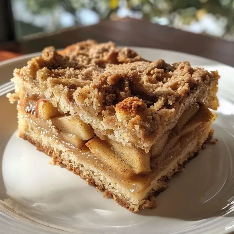 A Slice of Joy: My Journey to the Perfect Vegan Apple Coffee Cake Close-up of a slice of vegan apple coffee cake, showcasing moist texture and apple chunks.