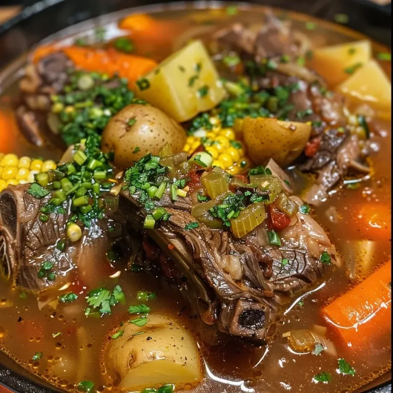 Gather Around: The Heartwarming Ritual of Cooking Authentic Caldo de Res Authentic Caldo de Res (Mexican Beef Soup)