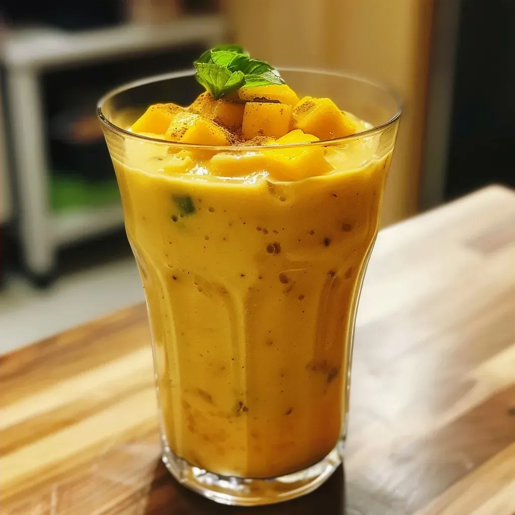 Authentic Mango Lassi