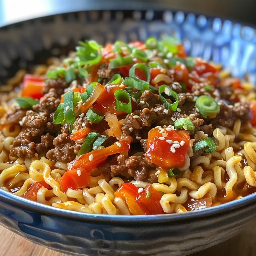 Beef Ramen Noodles