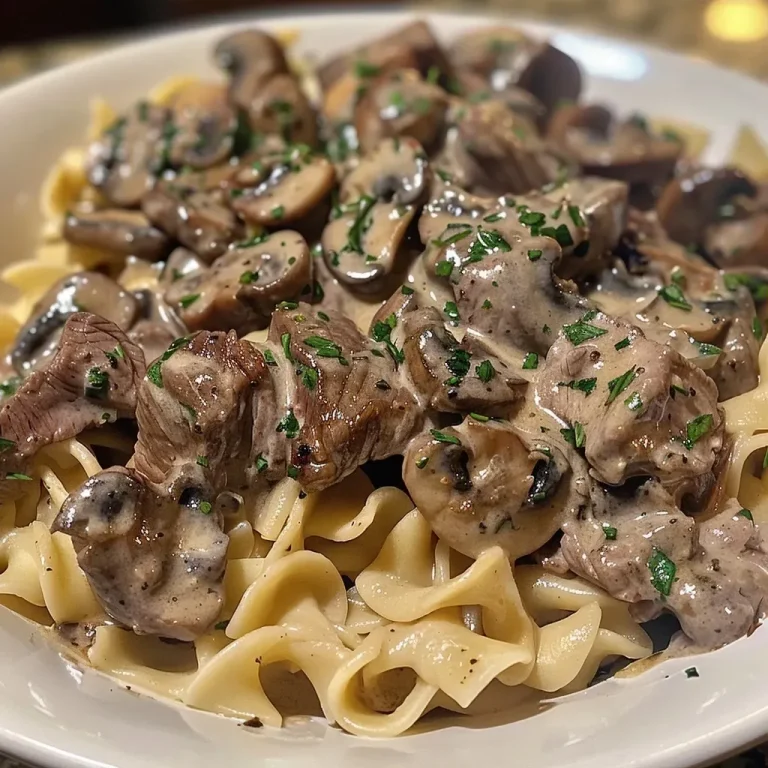 Discovering Comfort: How Homemade Beef Stroganoff Transports You to Cozy Family Gatherings Beef Stroganoff Recipe