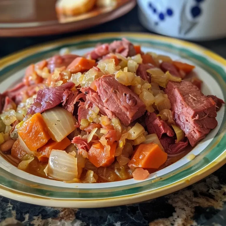 A Cozy Twist on Tradition: Celebrating Corned Beef and Cabbage with a Caribbean Flair Corned Beef & Cabbage