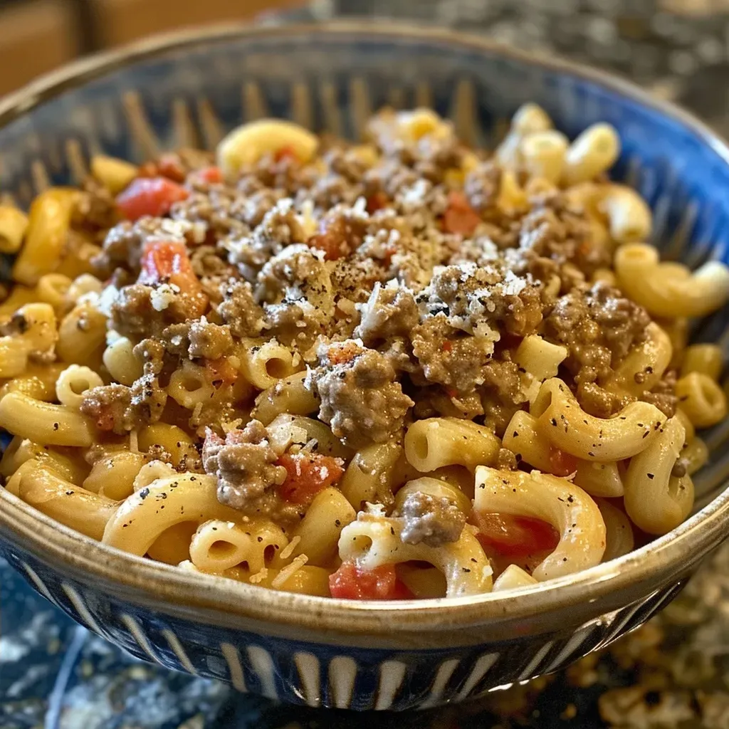 Creamy Rotel Pasta with Ground Beef for Cozy Weeknight Dinners
