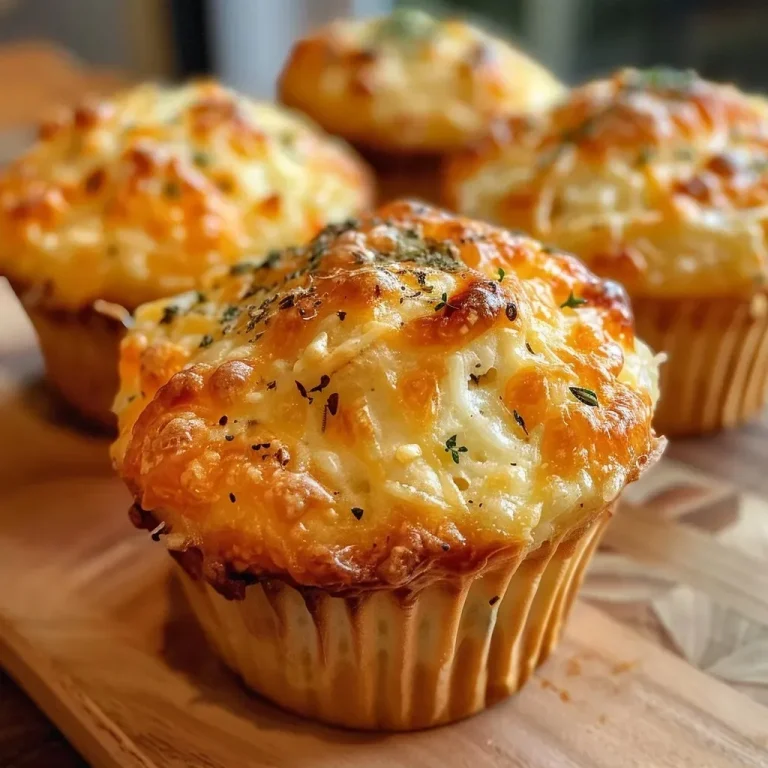 Delicious Savory Cheese Muffins Recipe