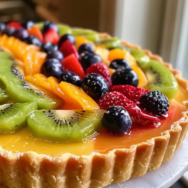A Slice of Sunshine: Crafting the Perfect Fresh Fruit Tart Fresh Fruit Tart Recipe