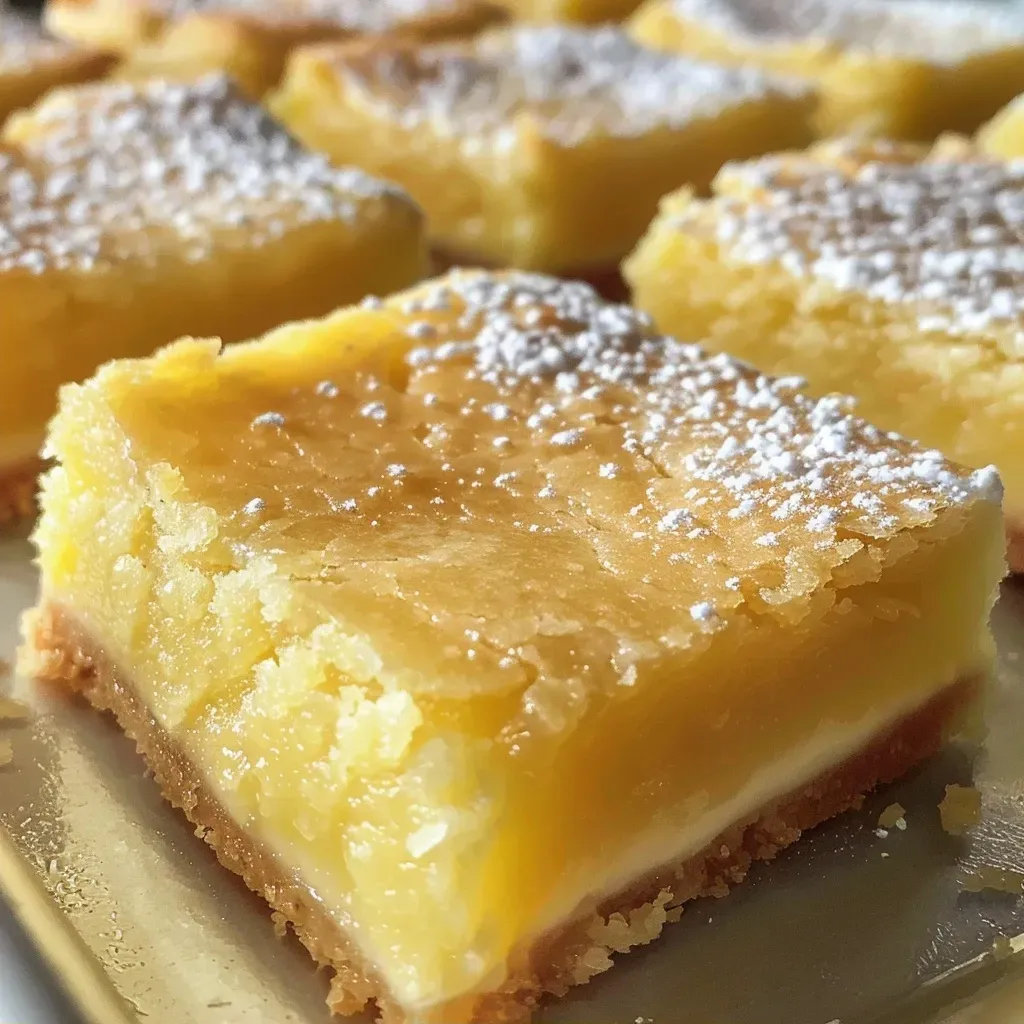Greek Yogurt Lemon Bars