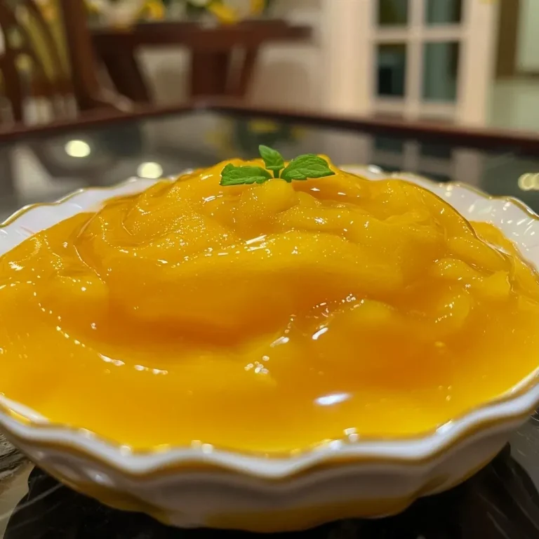 A Taste of Hong Kong: Crafting the Dreamy Mango Pudding Mango Pudding (Hong Kong Style)