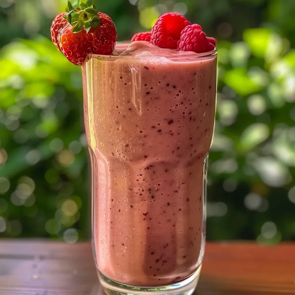 Pink Strawberry Banana Smoothie Recipe
