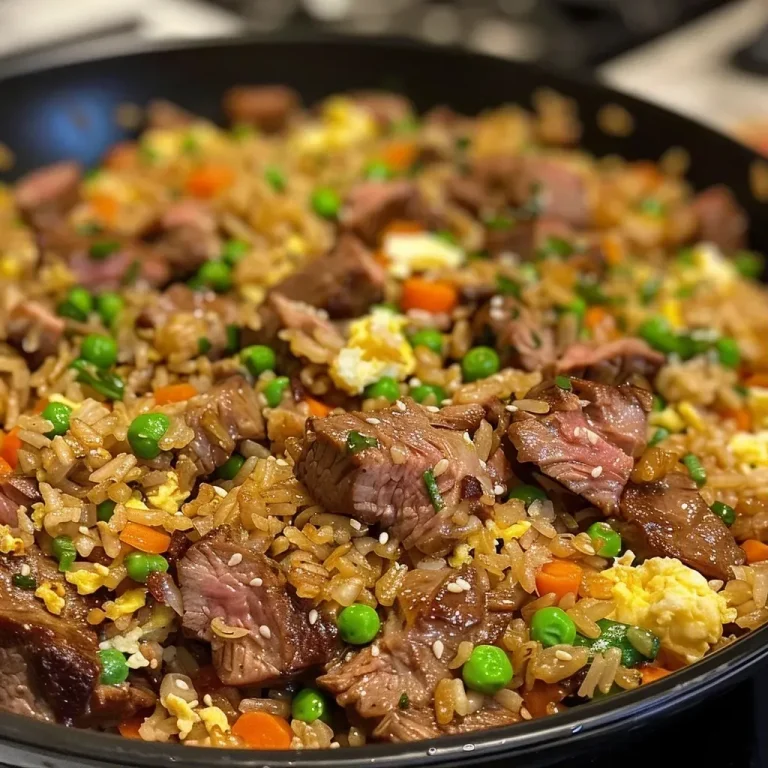 Sizzling Steak Fried Rice: A Fusion Feast to Gather Friends and Family Steak Fried Rice