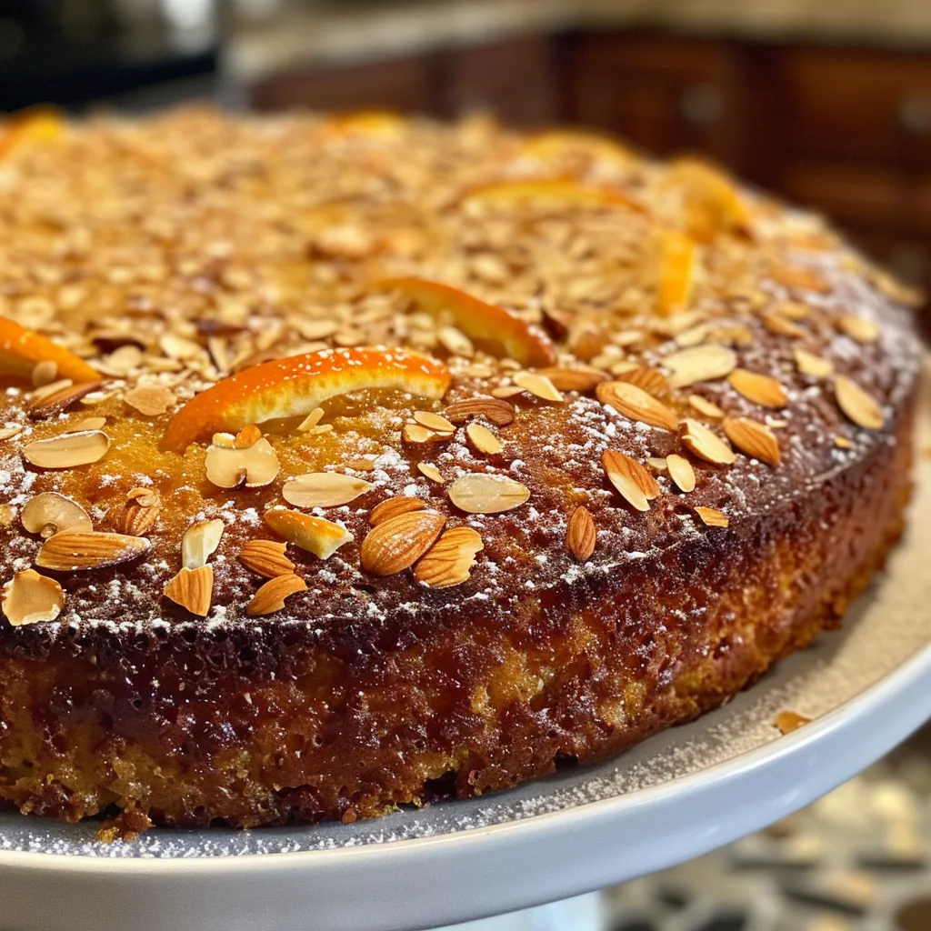 Italian Almond Orange Cake