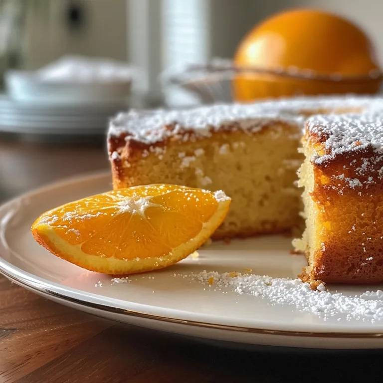 Almond Orange Olive Oil Cake