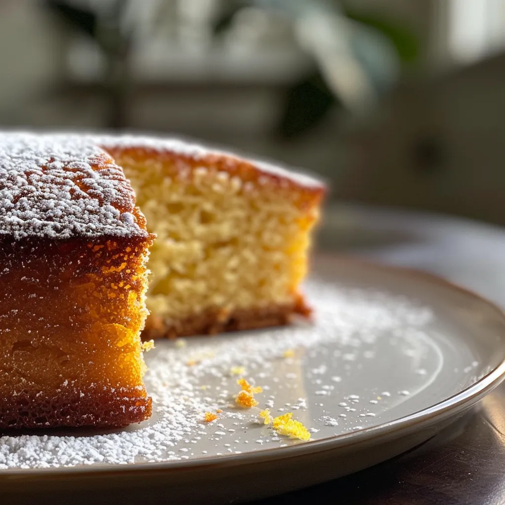 Almond Orange Olive Oil Cake